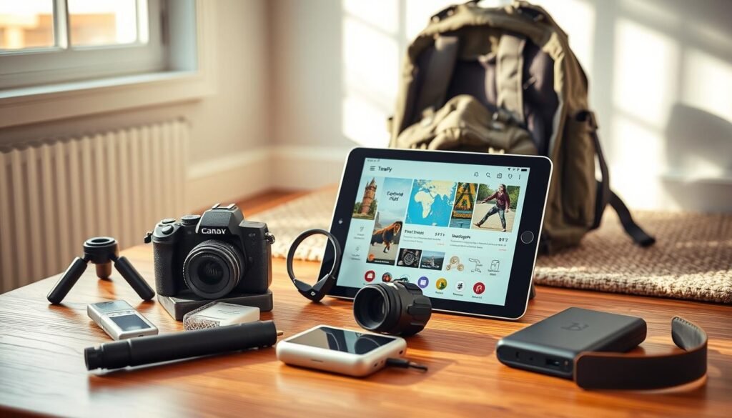 family travel tech gear