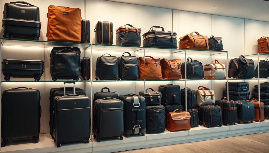 luggage selection