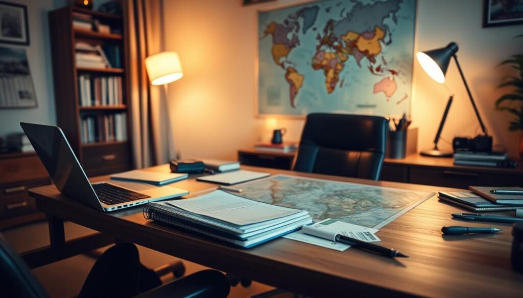 travel itinerary