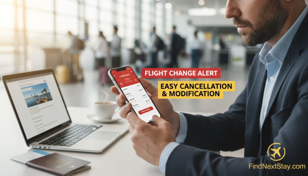 flight booking changes